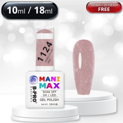 B-PRO MANI MAX Gel Polish 1124 (Hema / di-Hema Free)