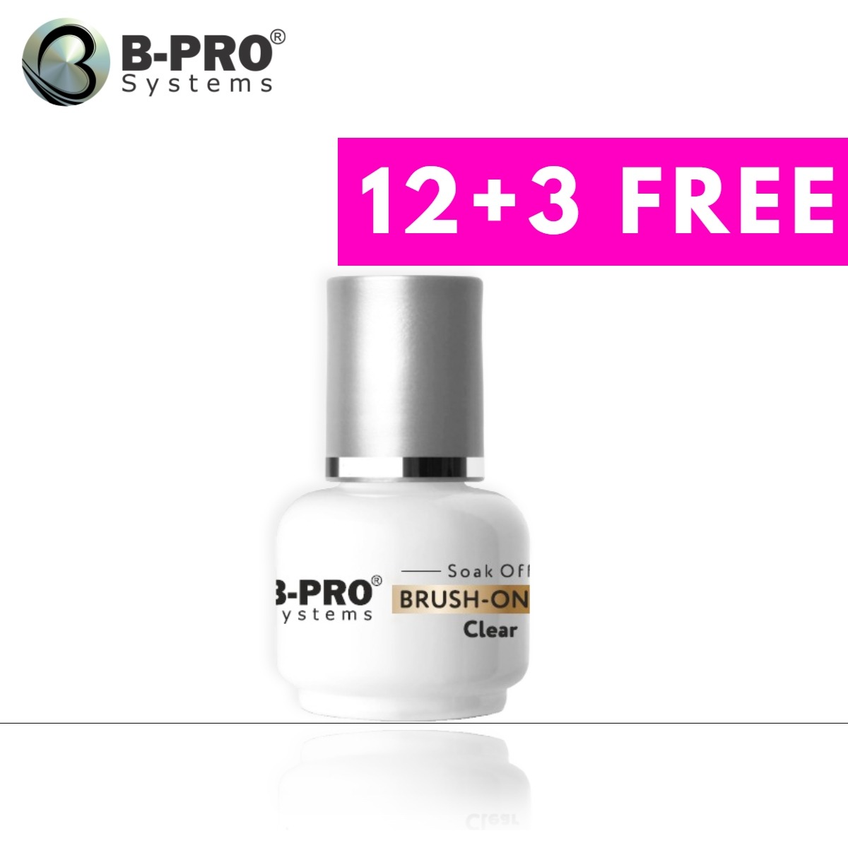 Brush on Gel Clear 12+3 FREE BPRO Systems