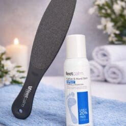 Feetcalm Callus & Hard Skin Spray + Feetcalm homecare Foot file 100/80