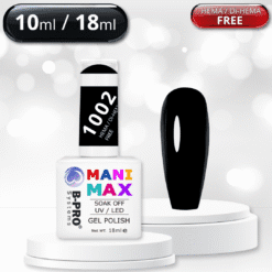B-PRO MANI MAX Gel Polish 1002 BLACK (Hema / di-Hema Free)