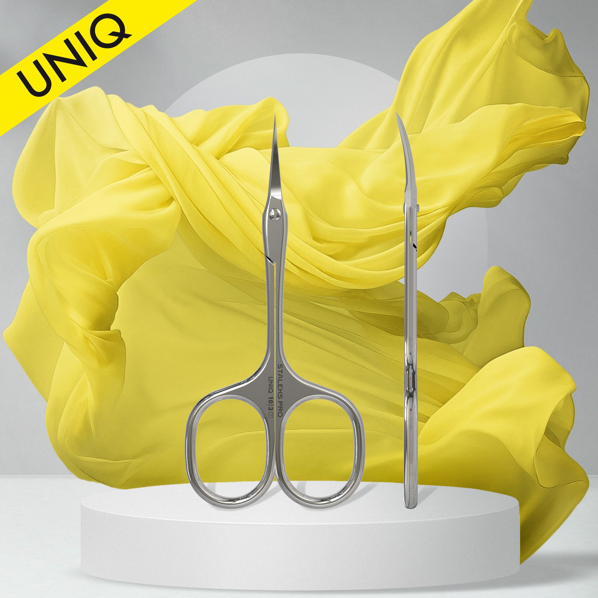 Staleks - Professional cuticle scissors Ballerina UNIQ 10 TYPE 3 - B ...