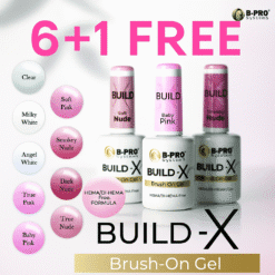 BUILD-X Brush-on Gel / Liquid Acryl Gel (6+1 FREE OFFER)