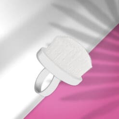 Staleks Finger ring manicure brush EXPERT 03 for dust removal mini (10 pcs)